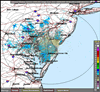 Base Reflectivity image from Dover AFB