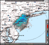 Base Reflectivity image from Fort Dix