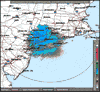Base Reflectivity image from Upton NY