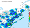 Composite Base Reflectivity image from the Northeastern USA