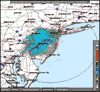 Base Reflectivity image from Fort Dix