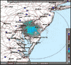 Base Reflectivity image from Dover AFB