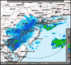 Base Reflectivity image from Fort Dix