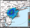 Base Reflectivity image from Fort Dix