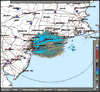Base Reflectivity image from Upton NY