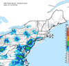 Composite Base Reflectivity image from the Northeastern USA