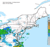 Composite Base Reflectivity image from the Northeastern USA