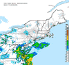 Composite Base Reflectivity image from the Northeastern USA