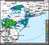 Base Reflectivity image from Fort Dix