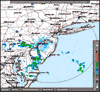 Base Reflectivity image from Fort Dix