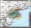 Base Reflectivity image from Fort Dix