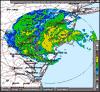 Base Reflectivity image from Dover AFB