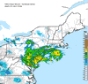 Composite Base Reflectivity image from the Northeastern USA