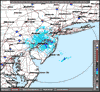 Base Reflectivity image from Fort Dix