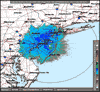 Base Reflectivity image from Fort Dix