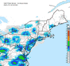 Composite Base Reflectivity image from the Northeastern USA