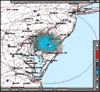 Base Reflectivity image from Dover AFB