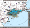 Base Reflectivity image from Upton NY