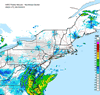 Composite Base Reflectivity image from the Northeastern USA