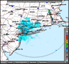 Base Reflectivity image from Upton NY