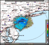 Base Reflectivity image from Fort Dix