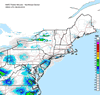 Composite Base Reflectivity image from the Northeastern USA