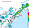 Composite Base Reflectivity image from the Northeastern USA