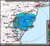 Base Reflectivity image from Dover AFB