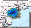 Base Reflectivity image from Fort Dix