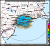 Base Reflectivity image from Upton NY