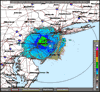 Base Reflectivity image from Fort Dix