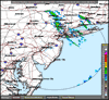 Base Reflectivity image from Fort Dix