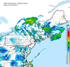 Composite Base Reflectivity image from the Northeastern USA