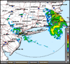 Base Reflectivity image from Upton NY