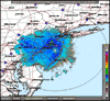 Base Reflectivity image from Fort Dix