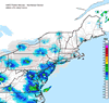 Composite Base Reflectivity image from the Northeastern USA