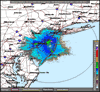 Base Reflectivity image from Fort Dix