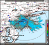 Base Reflectivity image from Fort Dix