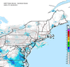 Composite Base Reflectivity image from the Northeastern USA