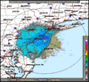 Base Reflectivity image from Fort Dix