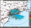 Base Reflectivity image from Upton NY