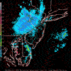 Base Reflectivity image from Fort Dix