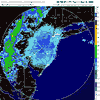 Base Reflectivity image from Fort Dix